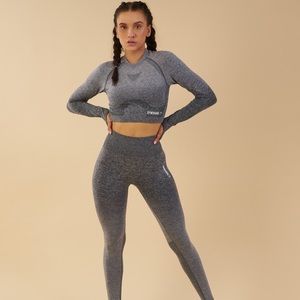 Gymshark Ombré Seamless Long Sleeve Crop